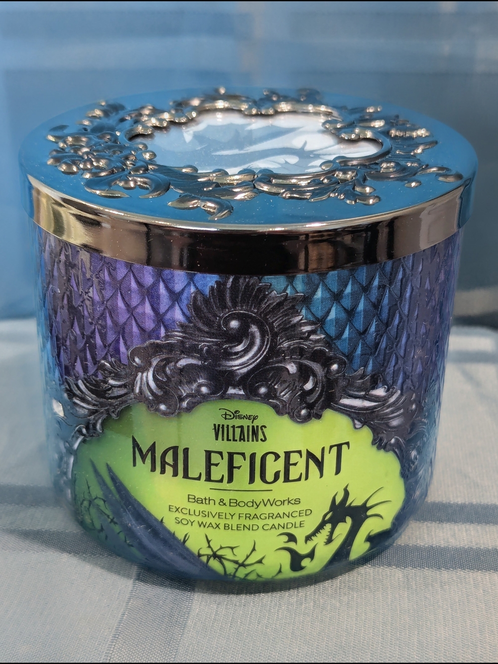 🆕BATH & BODY WORKS Disney Villains Maleficent 3 WickScented Candle. Limited Ed